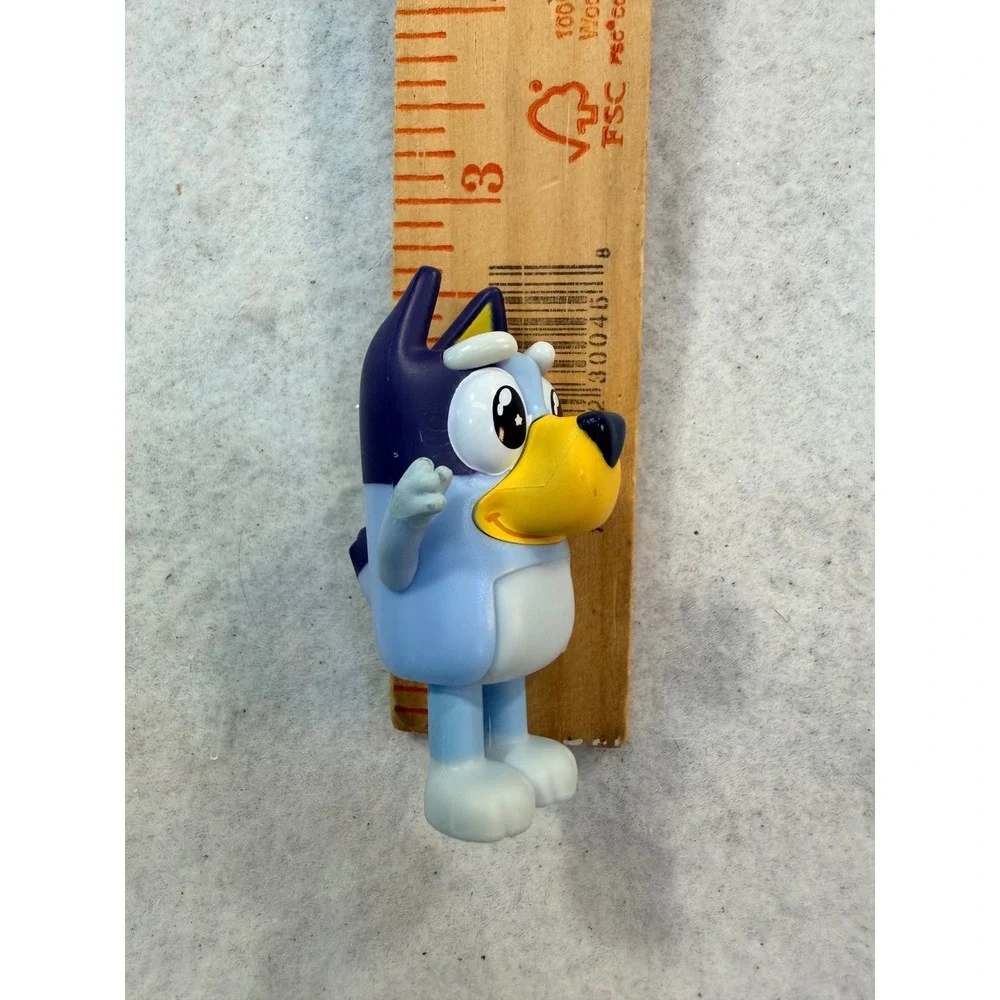 Bluey and Friends Articulated Figure Lot Bandit Chilli Bingo Muffin Snickers 9pc